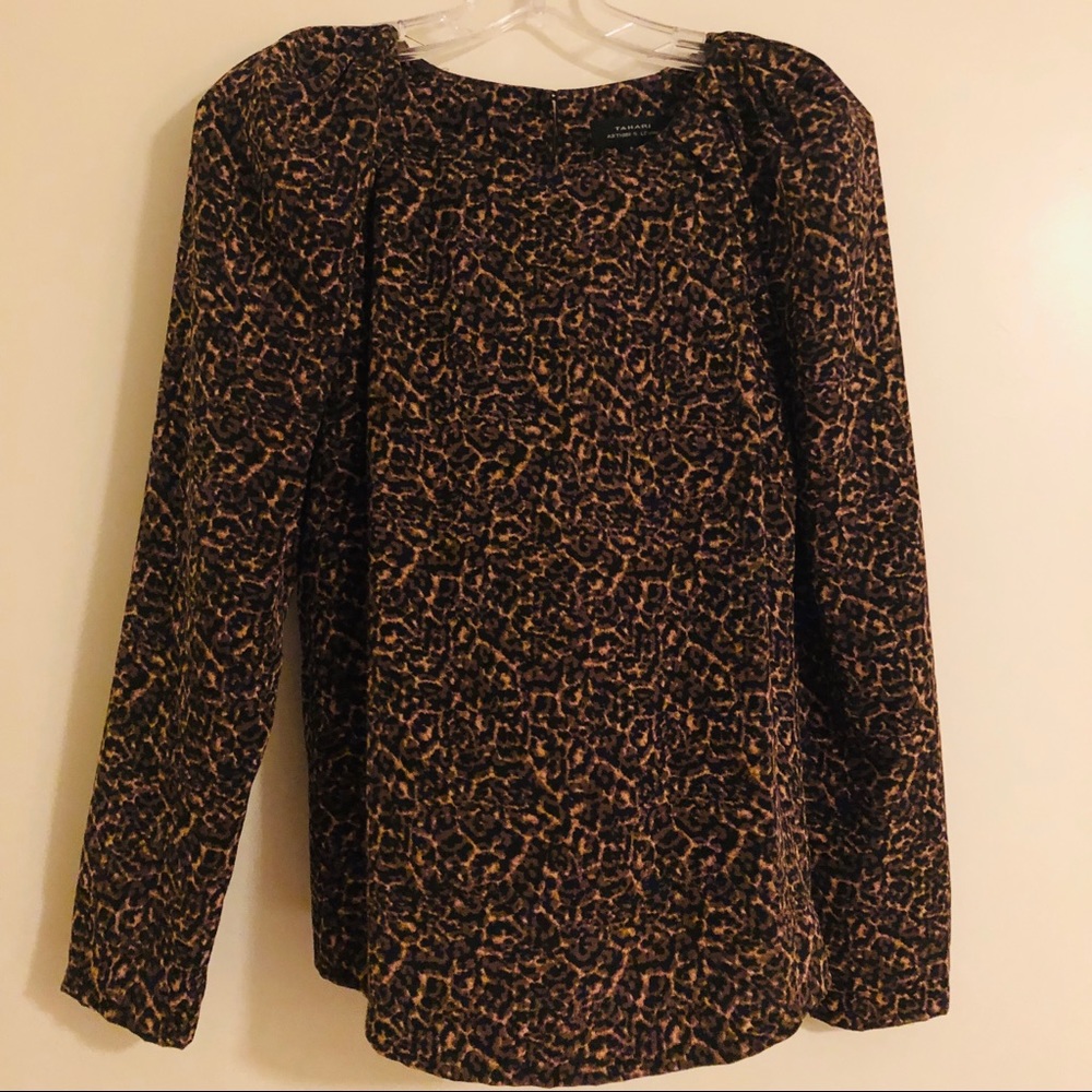 Leopard long sleeve shirt